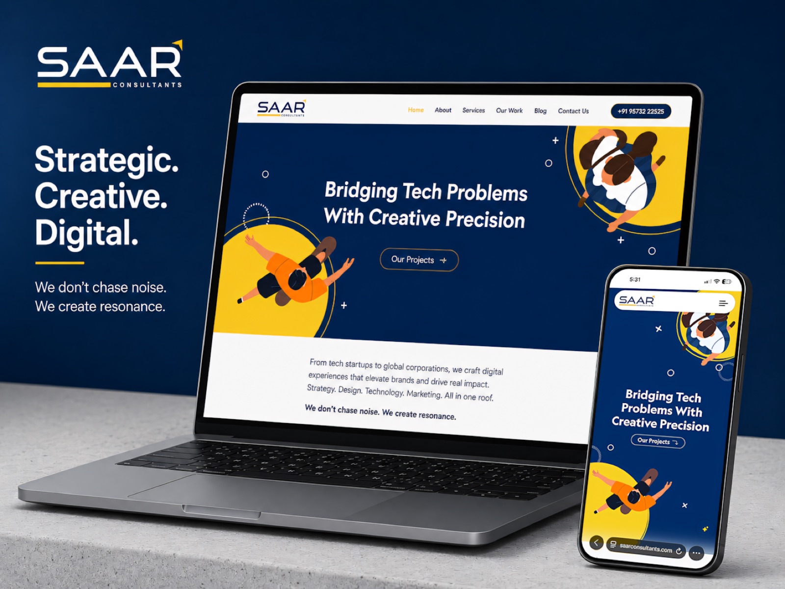Design & Consulting Agency Site — case study cover