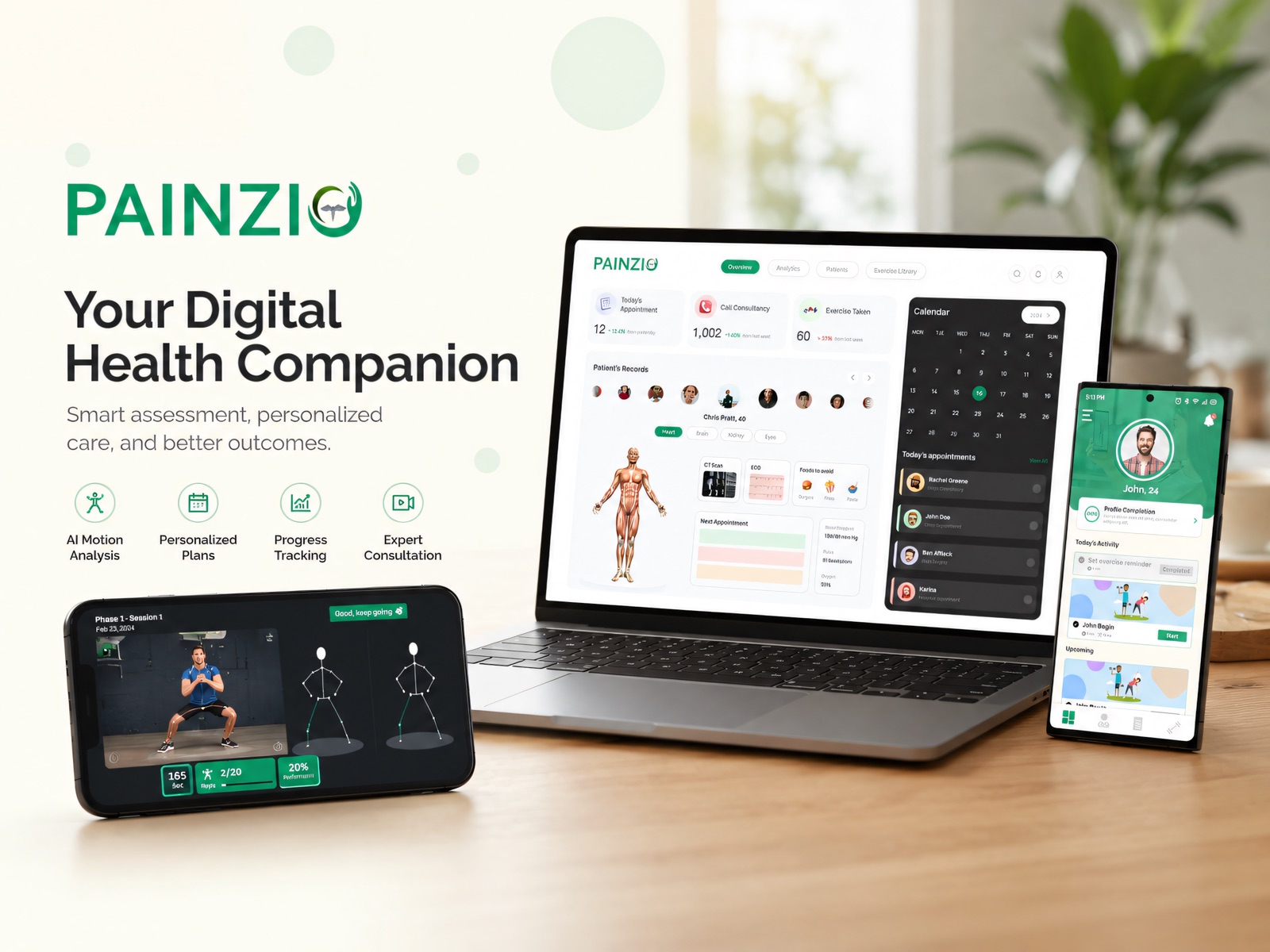 Doctor–Patient Health Platform hero